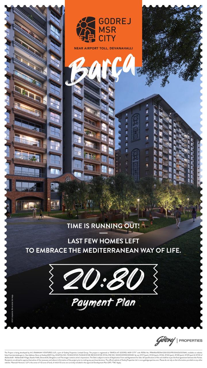 Secure Your Dream Mediterranean Home Near Airport Toll, Devanahalli – Godrej Msr City Update