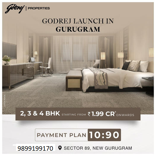 Godrej's Exquisite New Chapter in Gurugram: Opulent 2, 3 & 4 BHK Residences Update