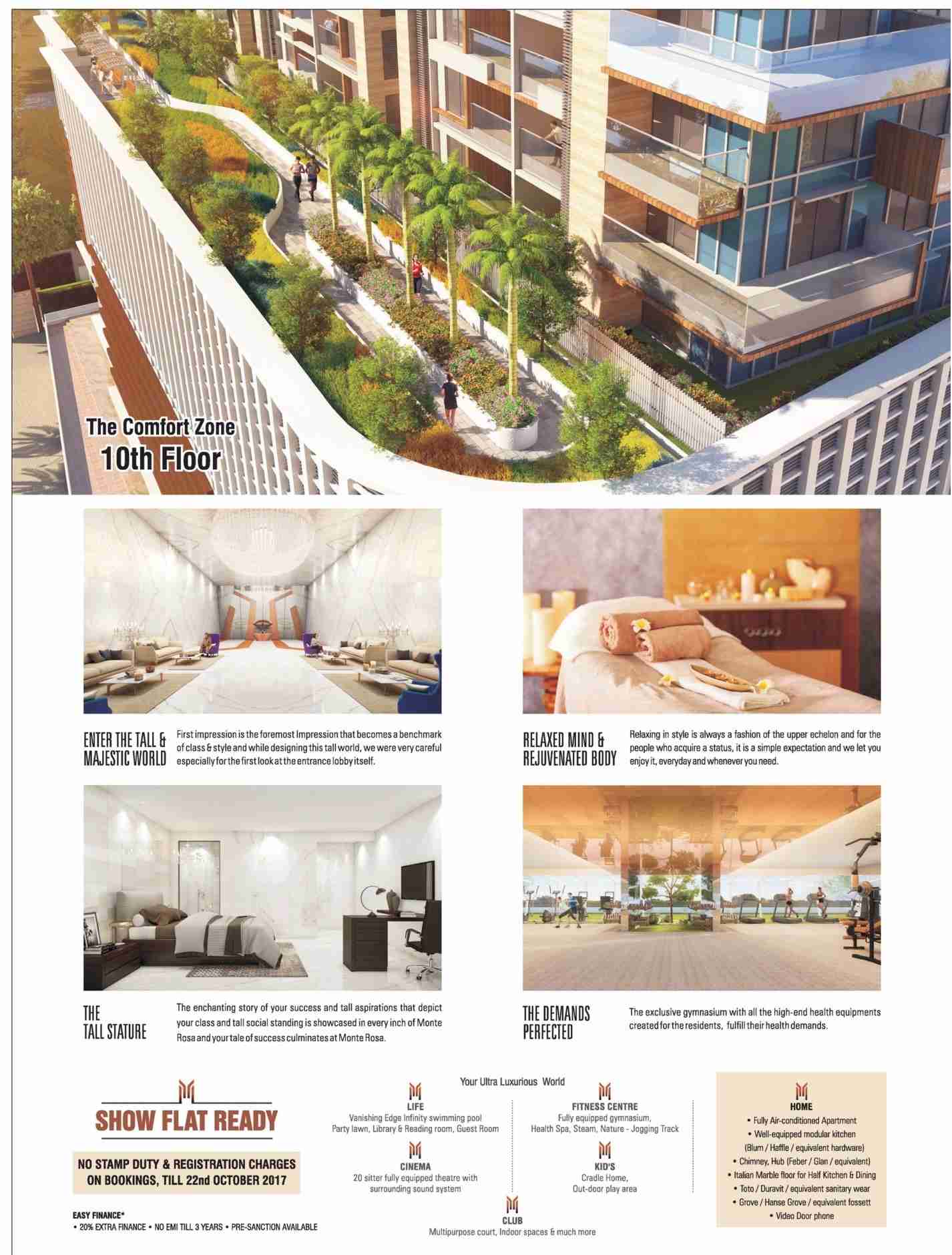 Show flat ready at BKP Monte Rosa in Pune Update