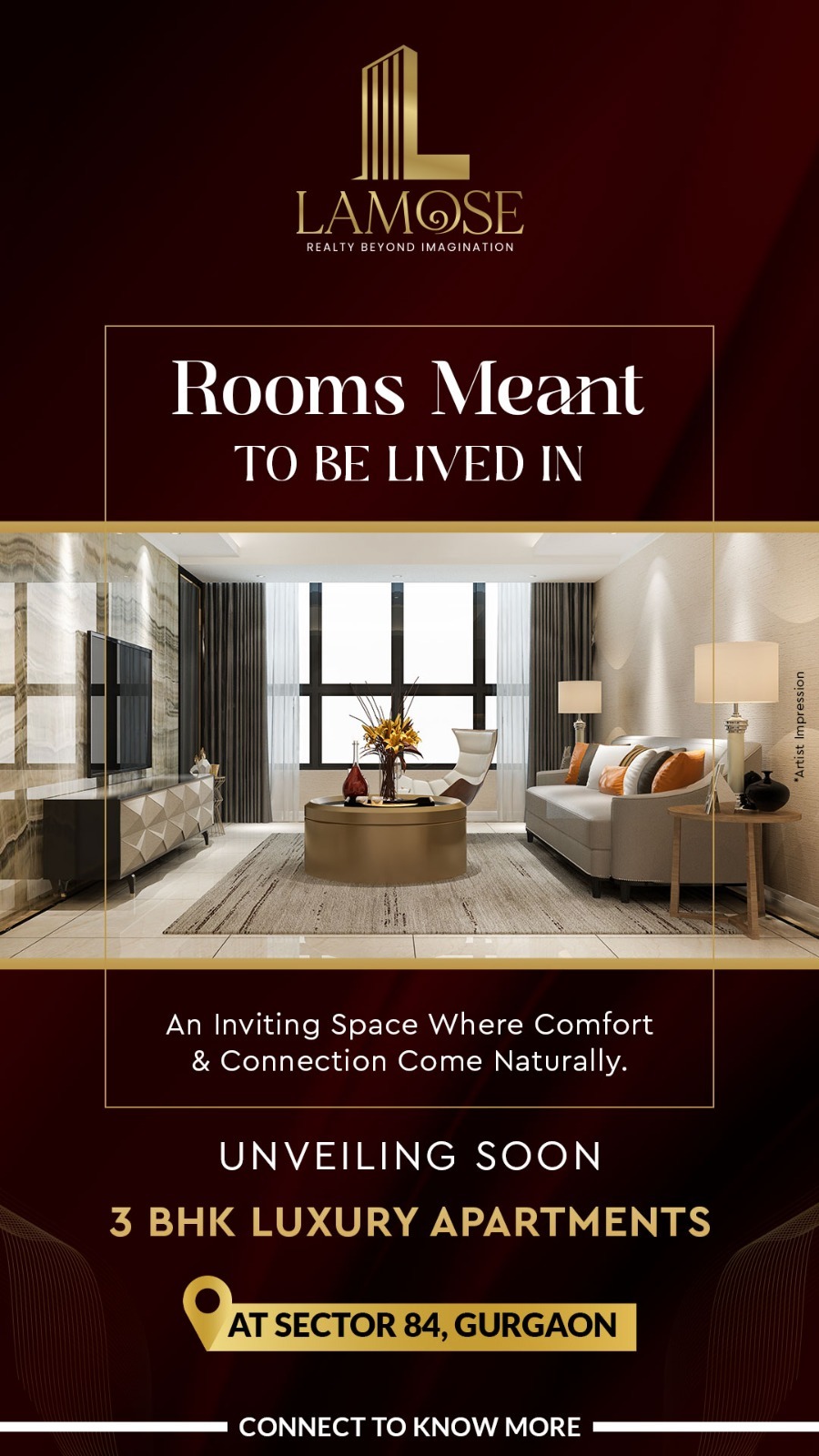 Experience Luxury Living, LAMOSE's 3 BHK Apartments, Sector 84, Gurgaon Update