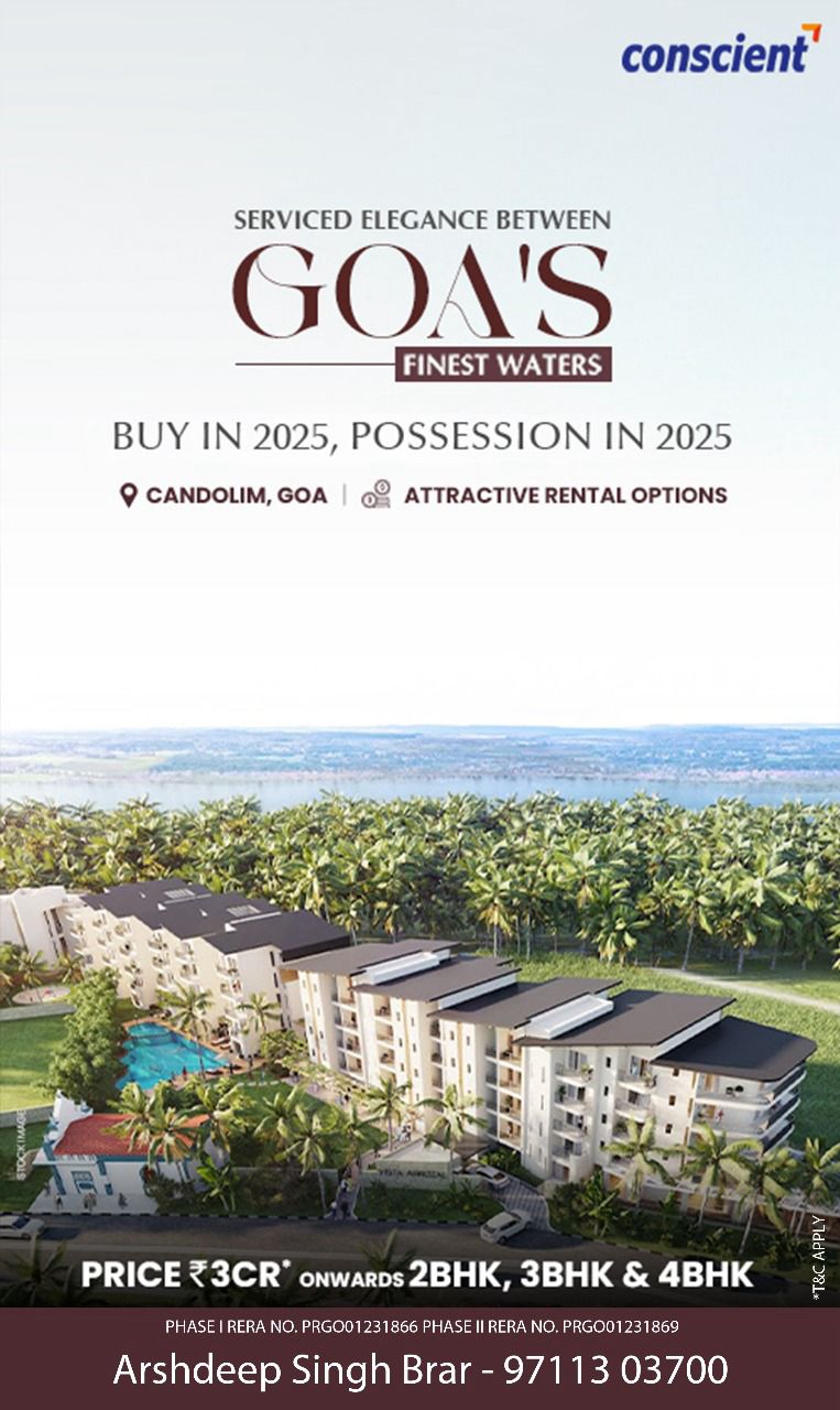Discover Luxury Living in Candolim Goa by Conscient, Starting at ₹3 Cr Update