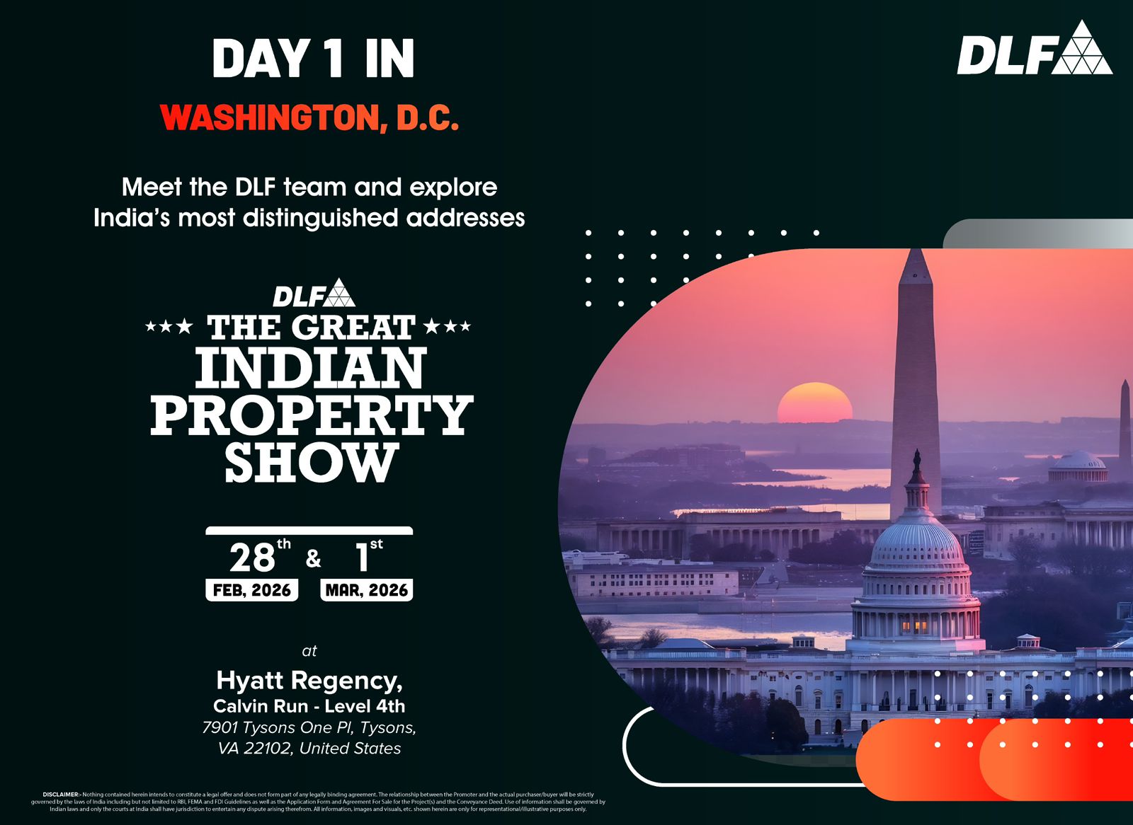 Explore Luxury Living at The Great Indian Property Show by DLF in Washington, D.C. Update