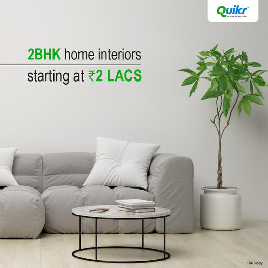 Quikr Homes: Stylish 2BHK Home Interiors Now Accessible Starting at ?2 Lacs photo 1