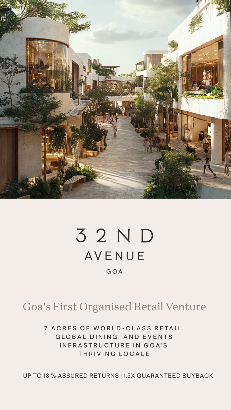 Explore 32nd Avenue, Goa's Premier Retail Venture Update
