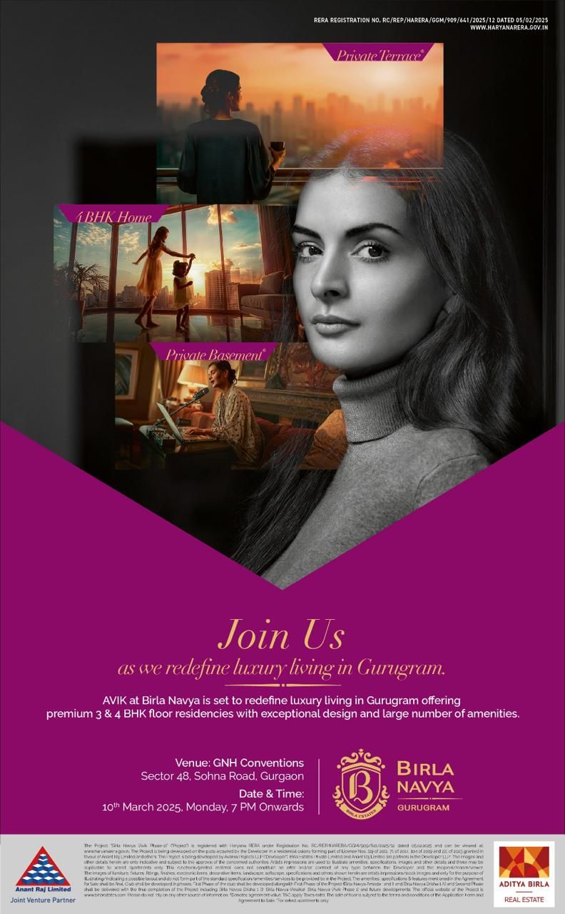 Experience Luxury Living with Avik at Birla Navya, Gurgaon - March 10, 2025 Update