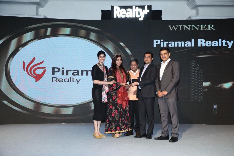 Piramal Realty awarded Emerging Developer of the Year at Realty Plus Awards 2019 Update
