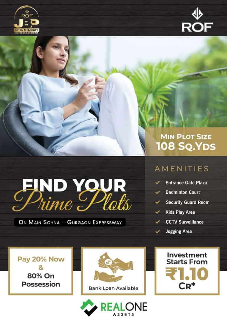 Discover Your Dream Space at ROF JBD Green Meadows, the New Benchmark in Gurugram Update