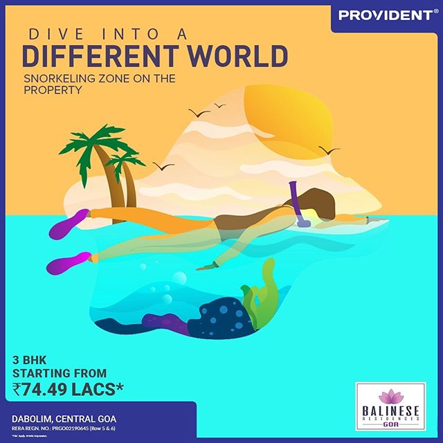 Balinese Spa Residences dive into a different world snorkeling zone on the property in Goa Update