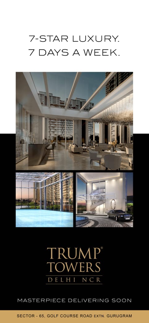 Discover 7-Star Luxury at Trump Towers, Sector 65 Gurgaon, Masterpiece Delivering Soon Update