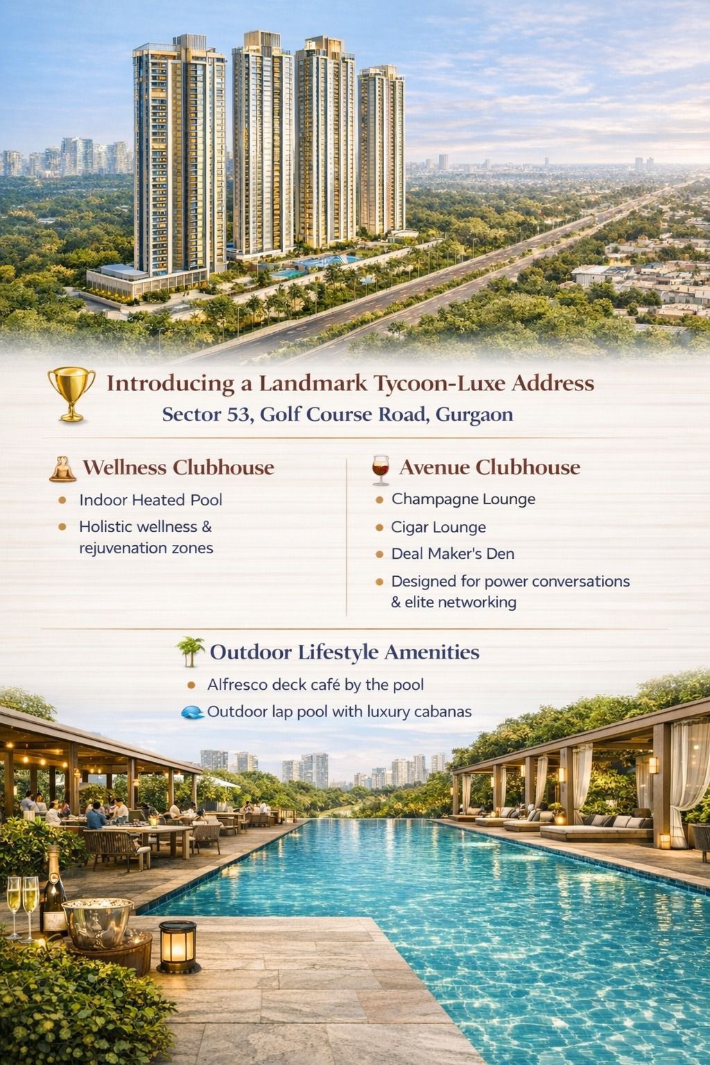 Discover Luxury Living at Sector 53, Golf Course Road, Gurgaon by Landmark Tycoon-Luxe Update