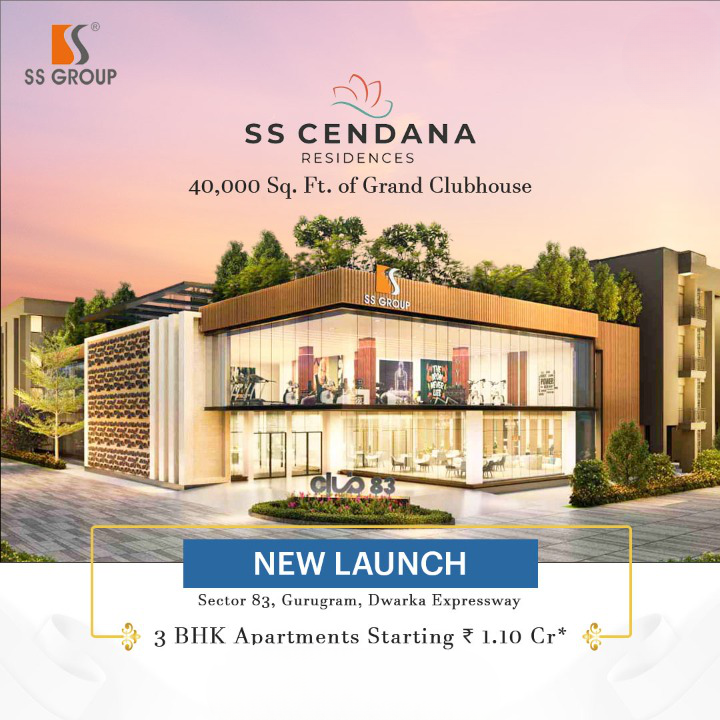 Step into a world of refined living with SS Cendana Residence in Sector 83, Gurgaon Update