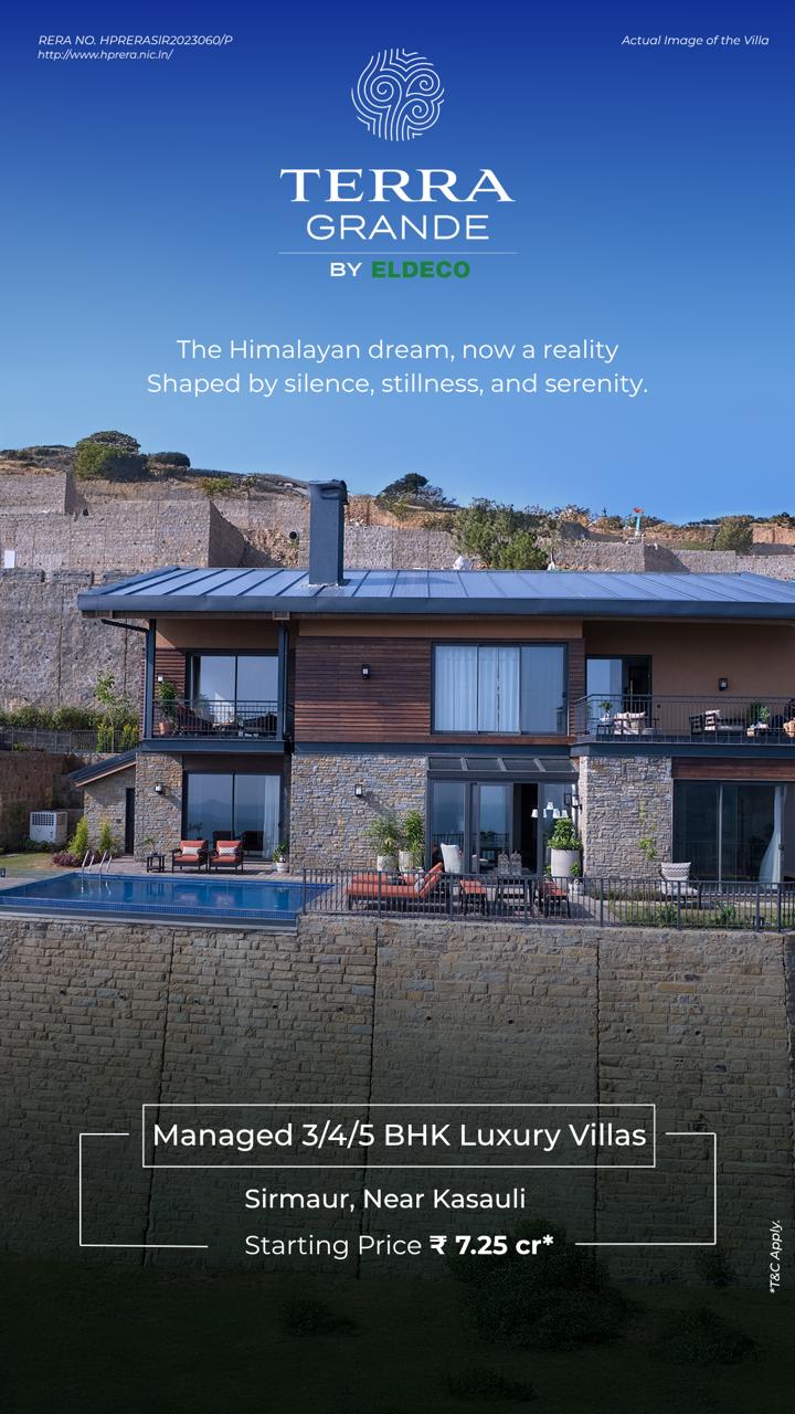 Discover Terra Grande by Eldeco, Sirmaur, Near Kasauli Starting at ₹7.25 Cr Update