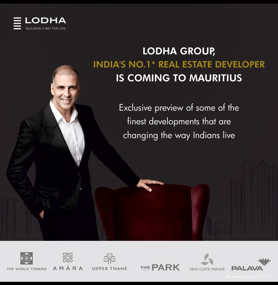 Exclusive preview of Lodha projects in Mauritius Update