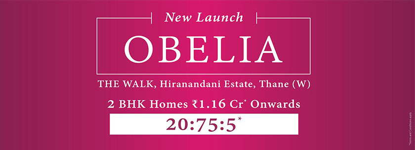 20:75:5 Payment Plan available in Hiranandani Obelia, Mumbai Update