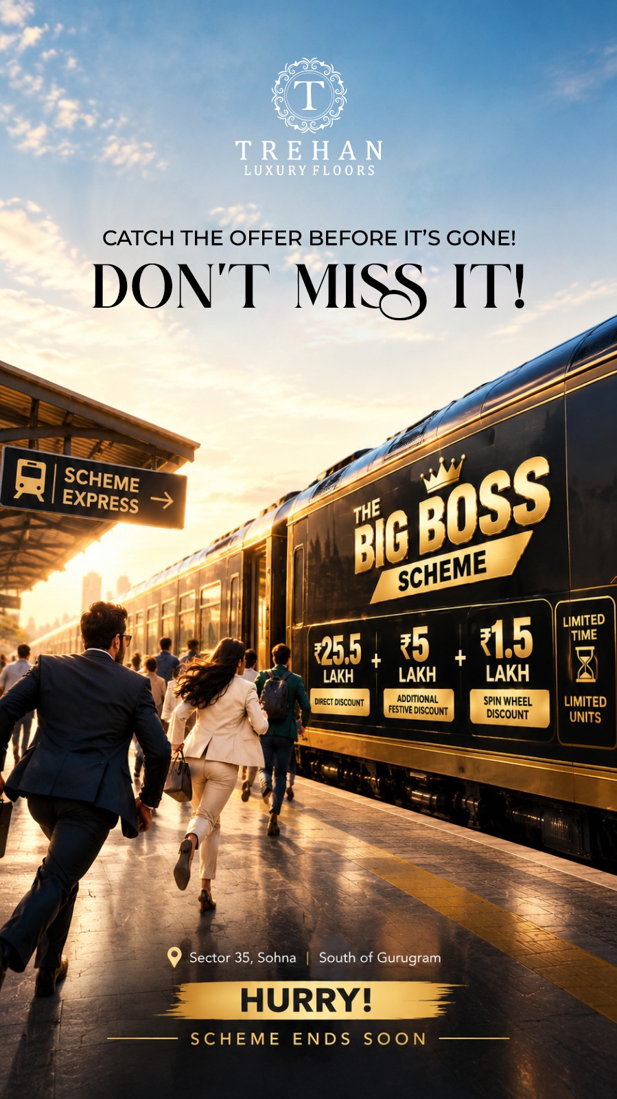 Grab Trehan's Exciting Discount Now! || Last Chance for The Big Boss Scheme! || Limited Units Available – Hurry! photo 1