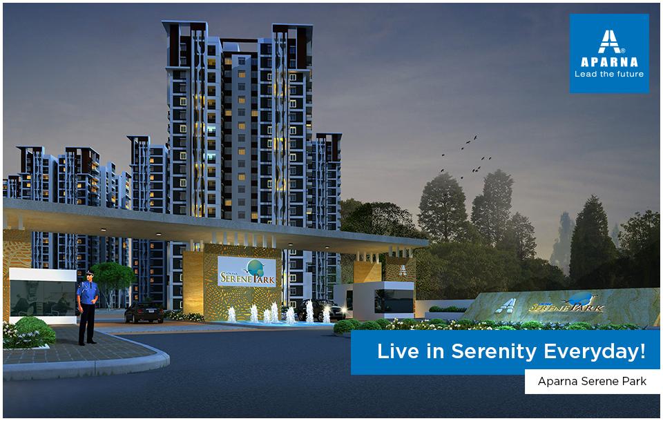 Live in Serenity everyday at Aparna Serene Park in Hyderabad Update