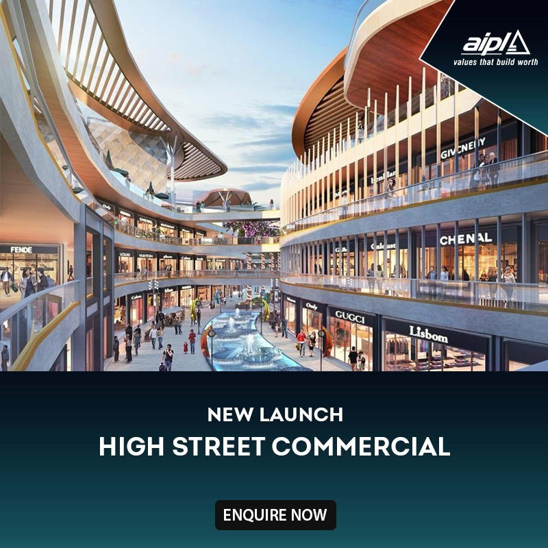 AIPL's Pioneering Vision: The High Street Commercial Hub Launch in Gurugram Update