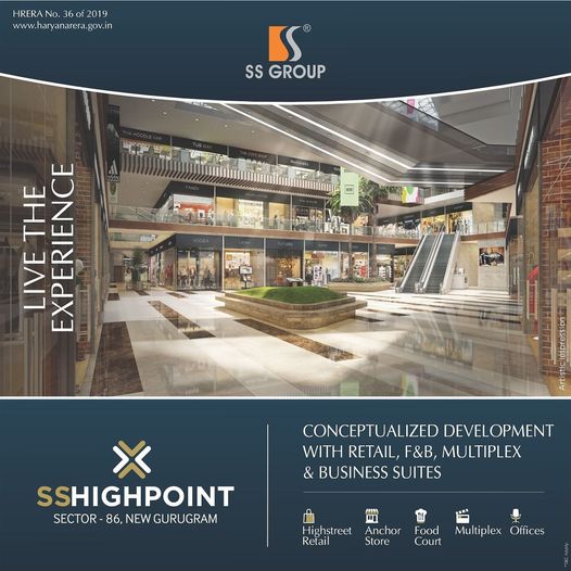 SS Highpoint: A Multi-Use Development in Sector 86, New Gurugram Update
