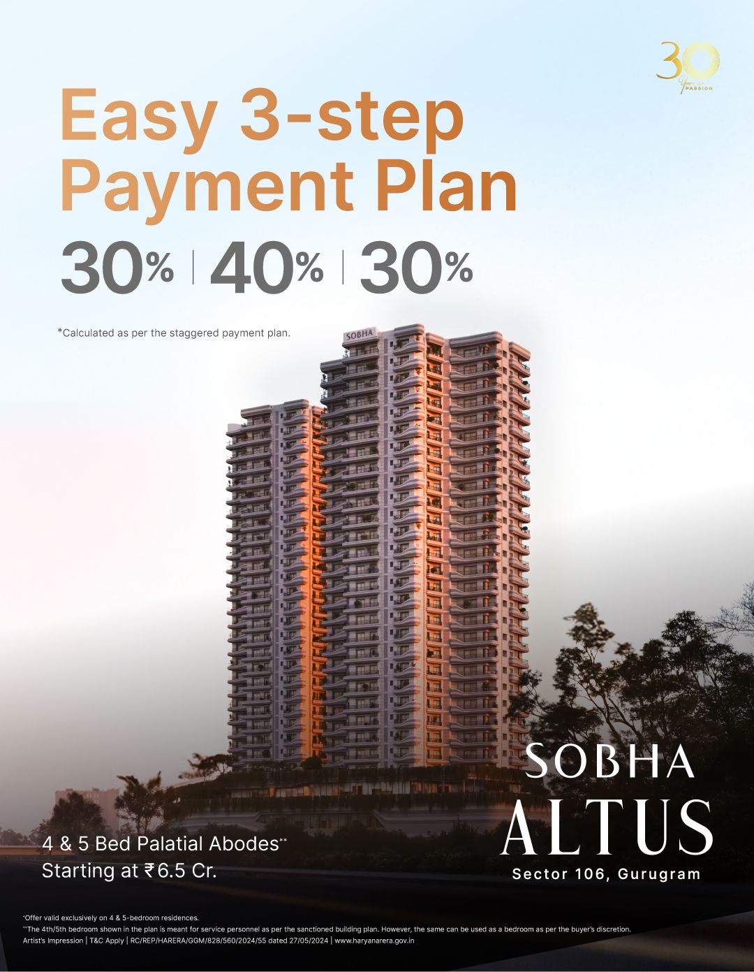 Own Your Dream Home at Sobha Altus, Sector 106, Gurugram, Starting at ₹6.5 Cr Update