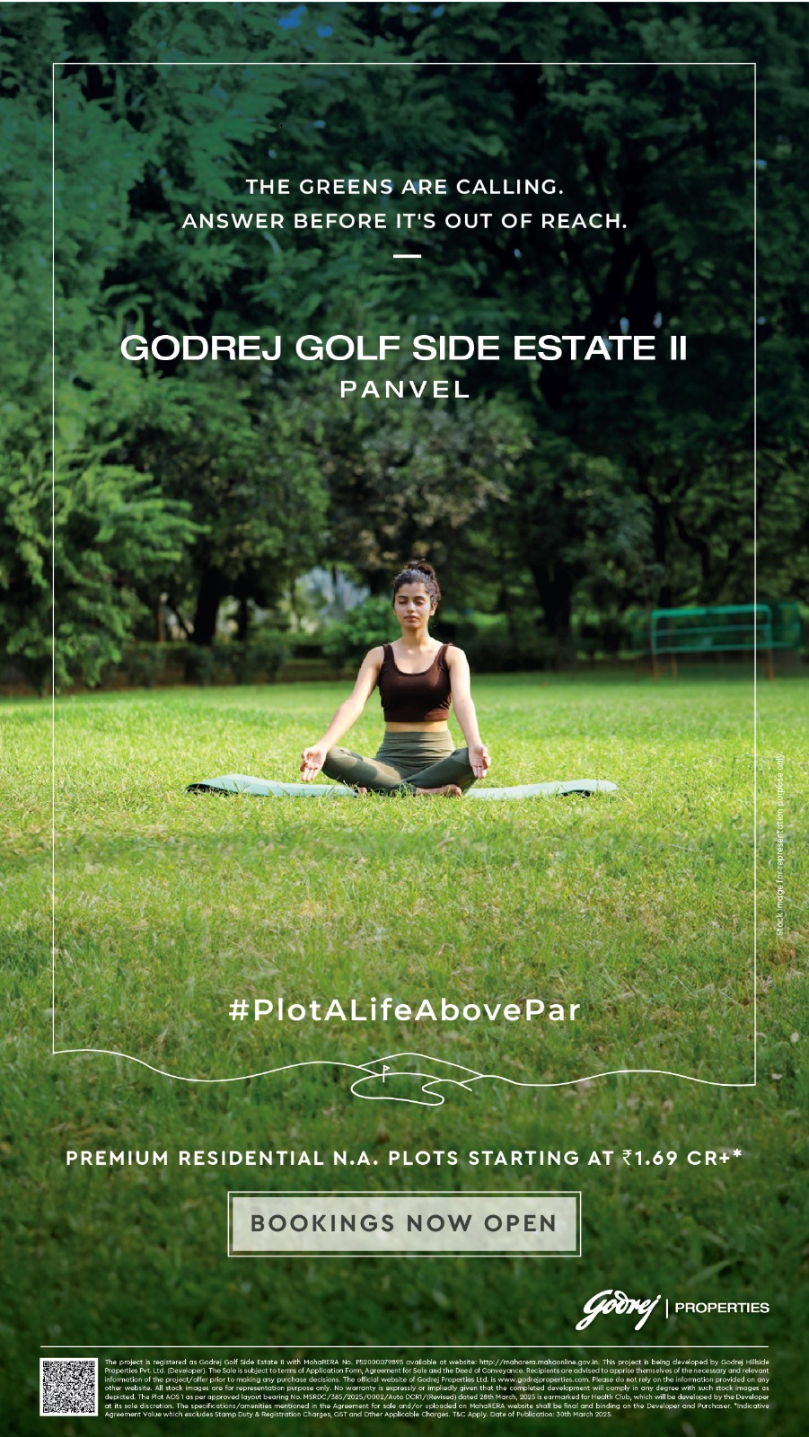Discover Luxury Living at Godrej Golf Side Estate II, Panvel, Plot Prices starting 1.69 Cr Update