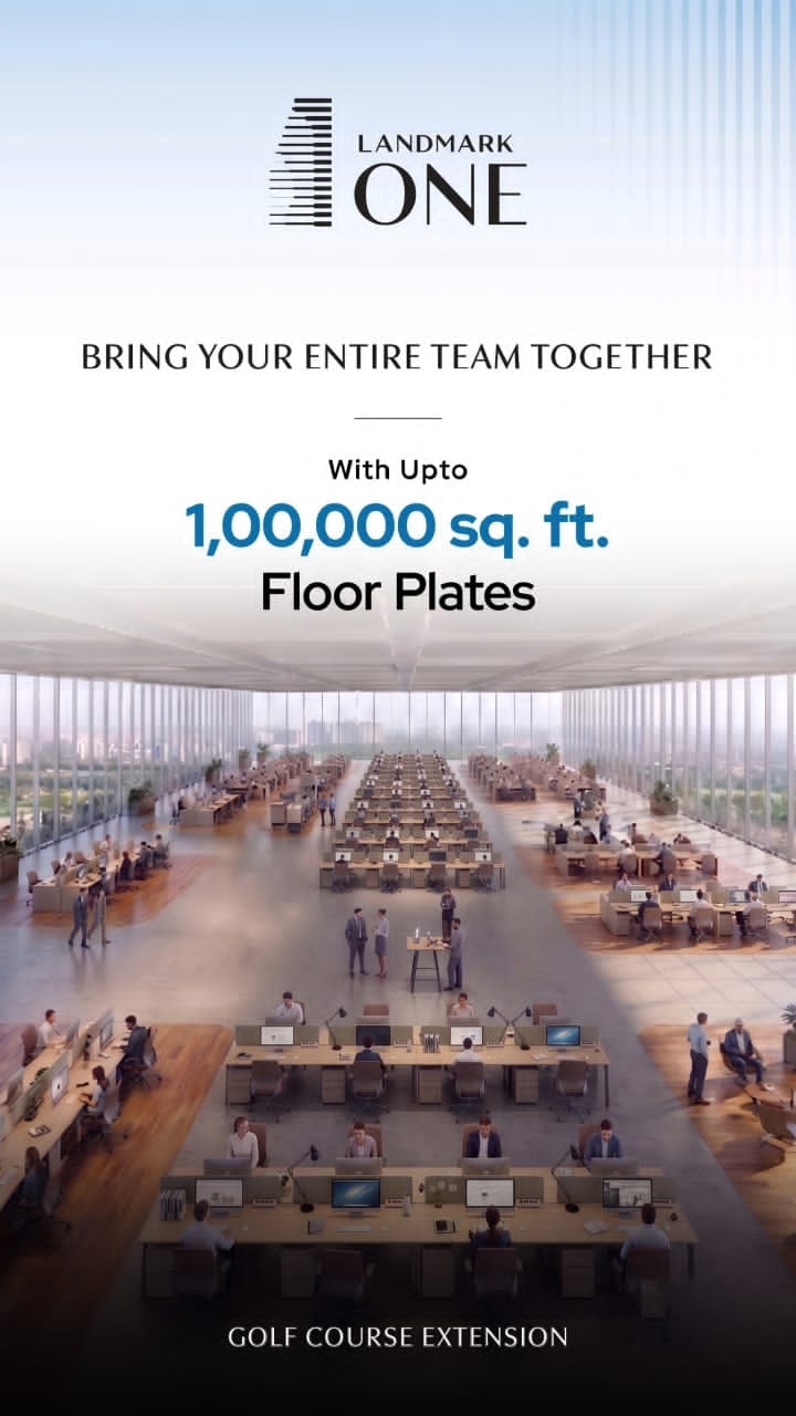Explore Landmark One's Spacious Floor Plates || Transform Your Workspace at Landmark One || Discover Landmark One's Massive Office Space Update