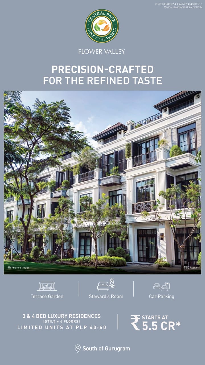 Luxury Residences at Flower Valley, South of Gurugram, Starting at ₹5.5 Cr Update