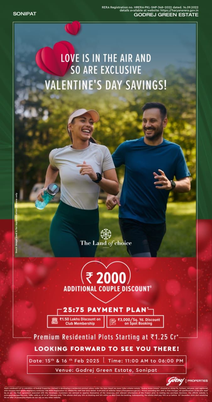 Explore Godrej Green Estate, Sonipat - Premium Plots Starting at ₹1.25 Cr! Update