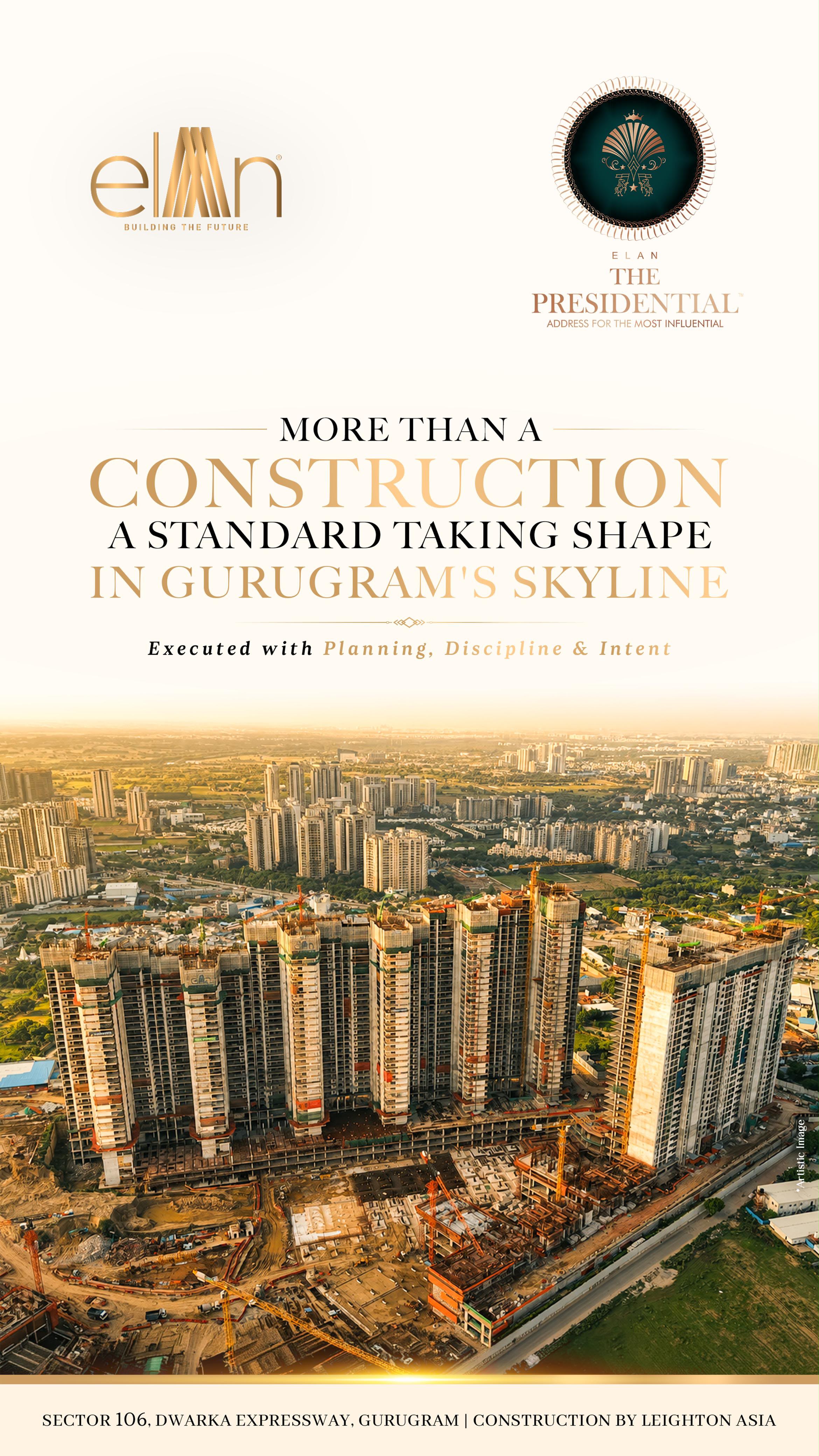 Discover Elan The Presidential in Gurugram || Elevate Your Living Standards in Sector 106 || Experience Iconic Luxury on Dwarka Expressway Update