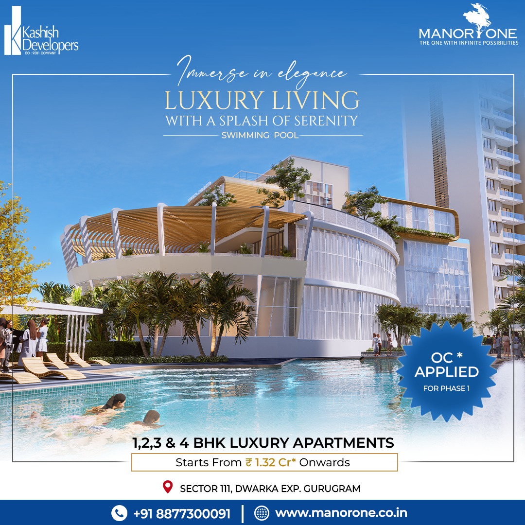 Discover Luxury Living at Manor One, Starting ₹1.32 Cr, Sector 111 Gurugram Update