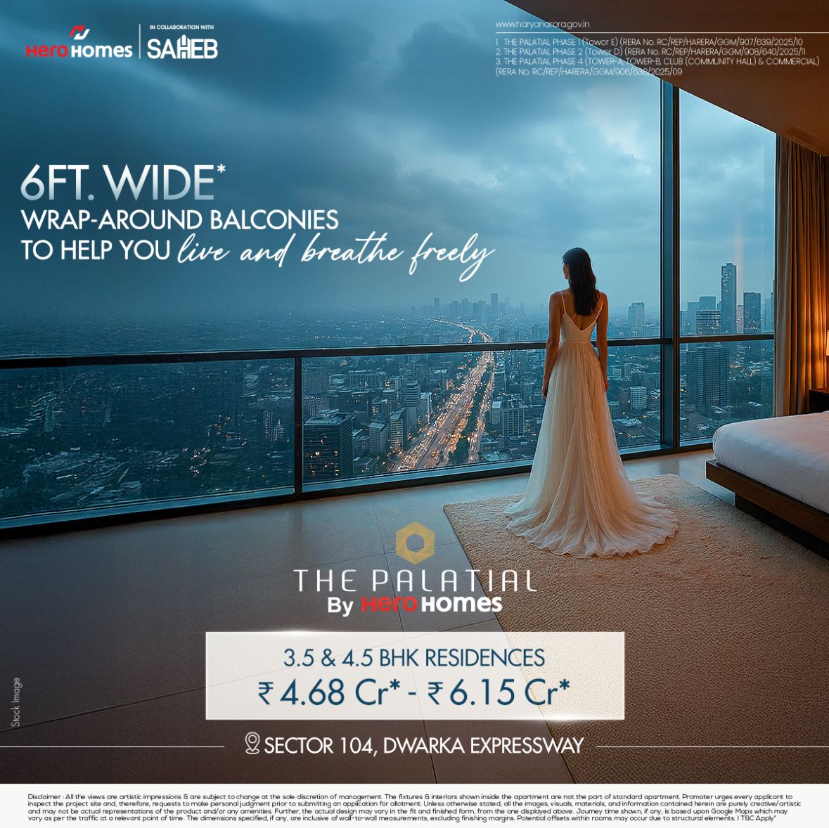 The Palatial by Hero Homes: Luxurious Residences on Dwarka Expressway, Starting at ₹4.68 Cr Update