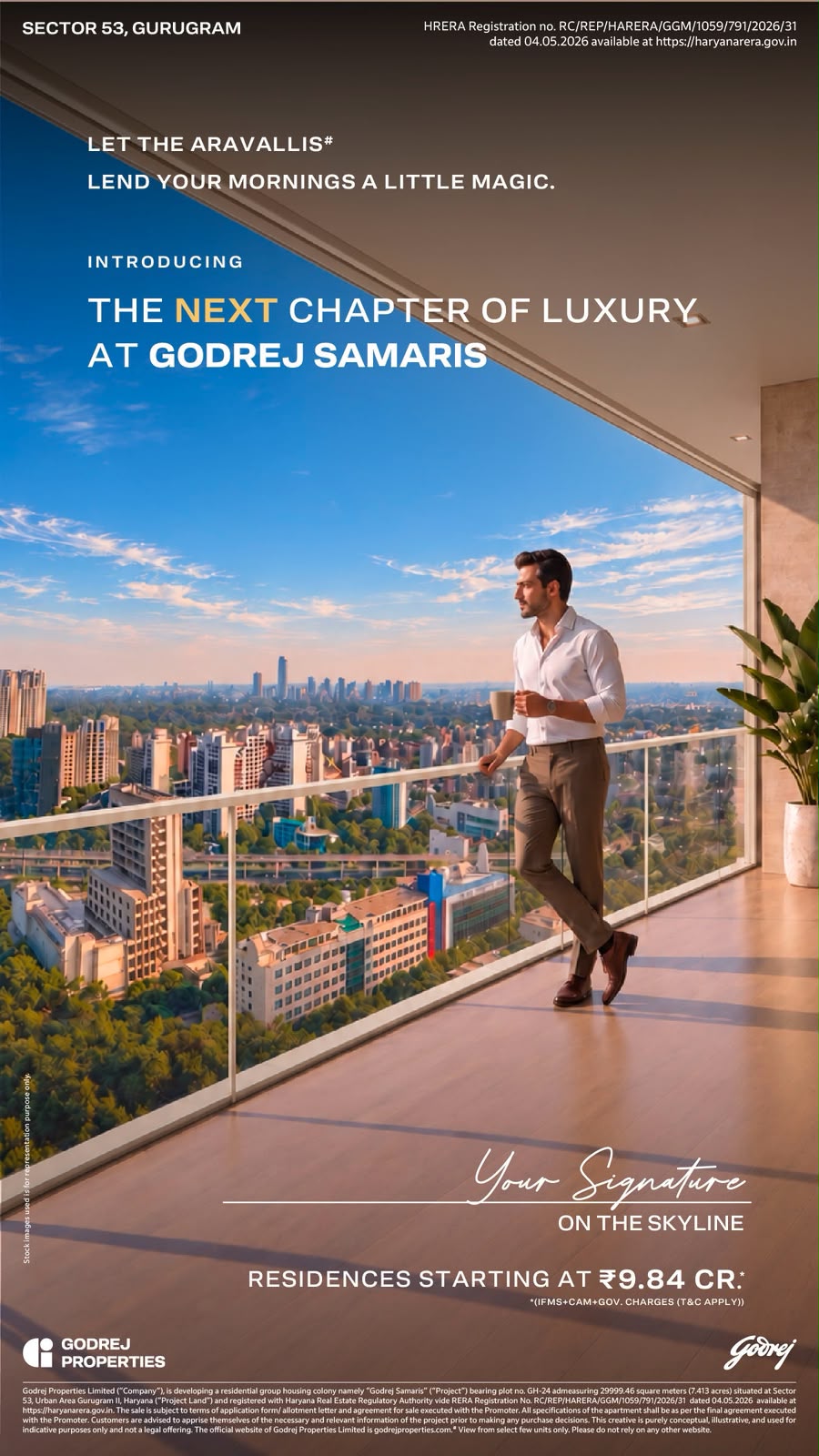 Discover Luxury at Godrej Samaris || Experience Elevated Living in Gurugram || Your Signature on the Skyline Update