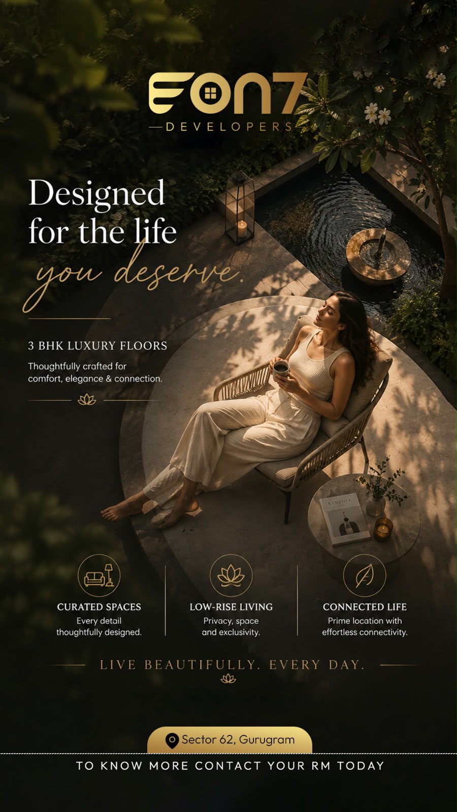 Explore Luxury Living at Eon7 Developers in Gurugram || Discover 3 BHK Luxury Floors in Sector 62 || Embrace Low-Rise Living with Eon7 Developers Update