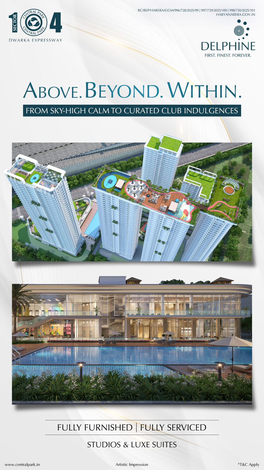 Explore Luxury Living at Delphine by Central Park, Sector 104, Dwarka Expressway Update
