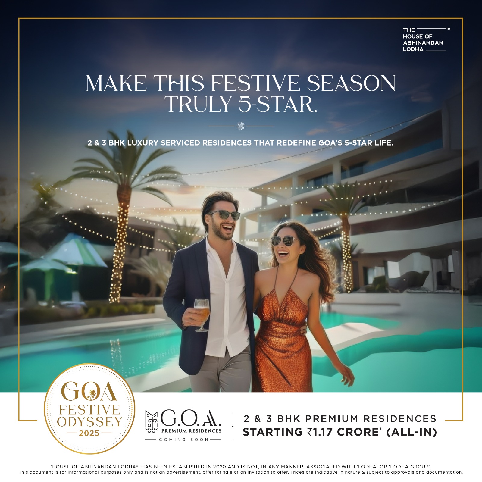 Own a 2 & 3 BHK at G.O.A. Premium Residences, Bicholim, Goa - Prices Start ₹1.17 Cr Update