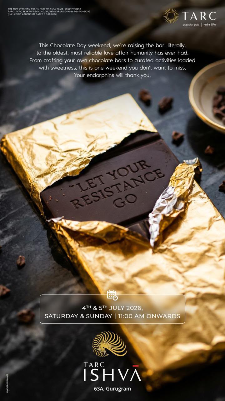 Join TARC Ishva's Chocolate Day Celebration || Discover Sweet Moments at TARC Ishva || Experience Chocolate Bliss at TARC Ishva Update