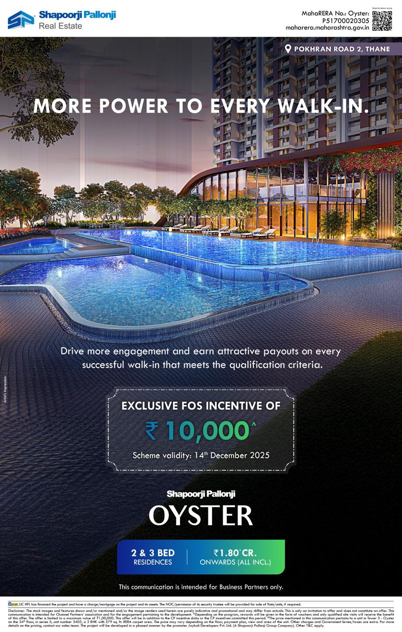 Explore Luxury Living at Shapoorji Pallonji Oyster, Pokhran Road, Starting ₹1.80 Cr Update