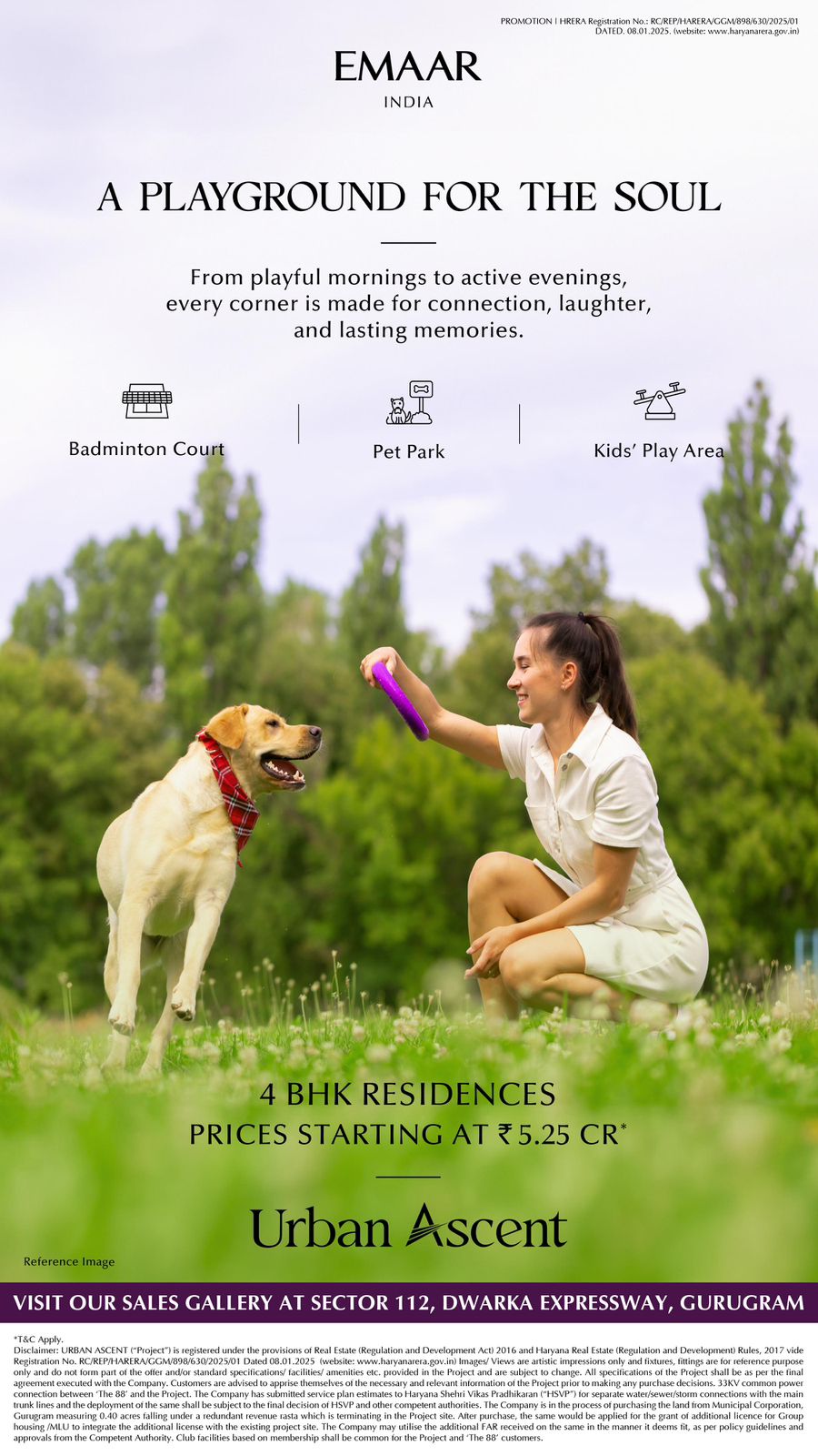 Discover Urban Ascent: 4 BHK Residences in Gurugram Starting at ₹5.25 Cr Update