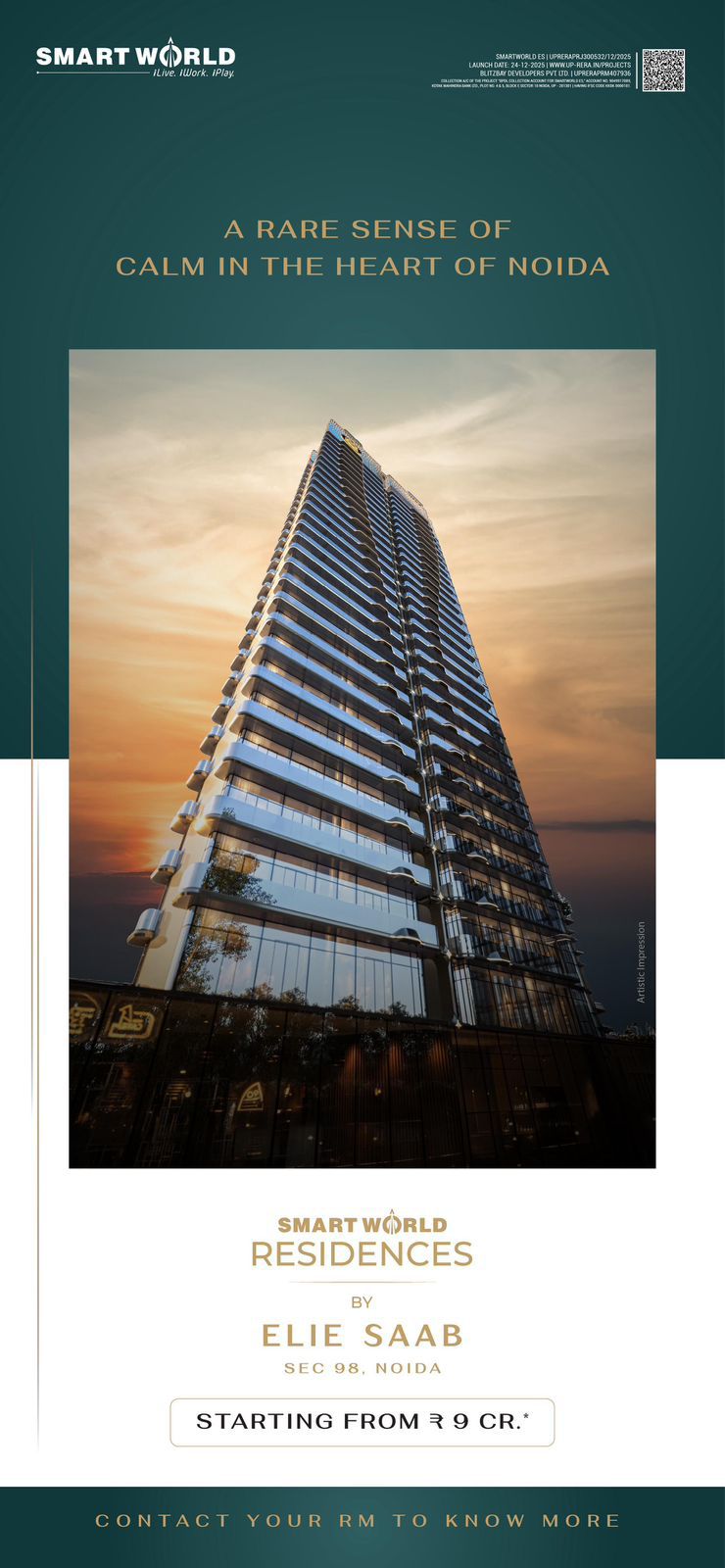 Discover Luxury Living at Smart World Residences, Noida - Starting From ₹9 Cr. Update