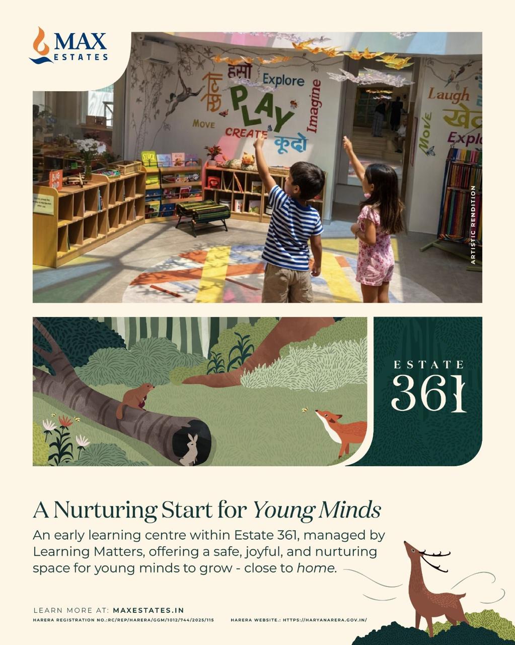 Discover Joyful Learning at Estate 361 by Max Estates, Sector 36A Update