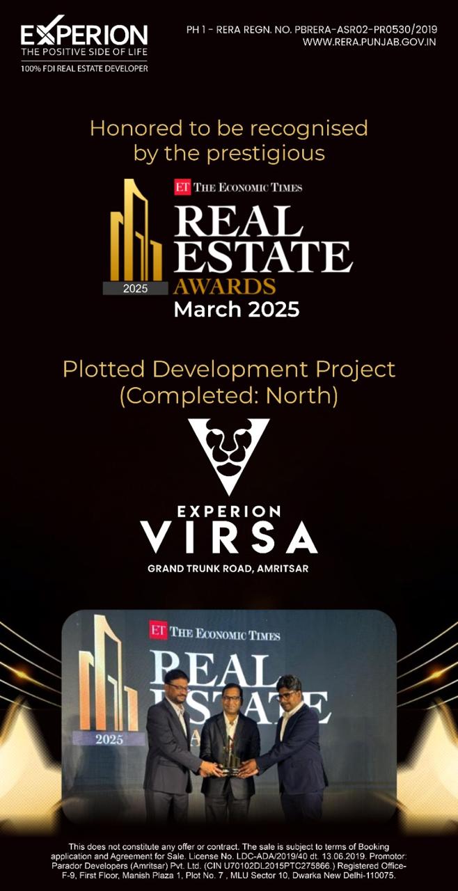 Experience Prestigious Living at Experion Virsa, Amritsar Update