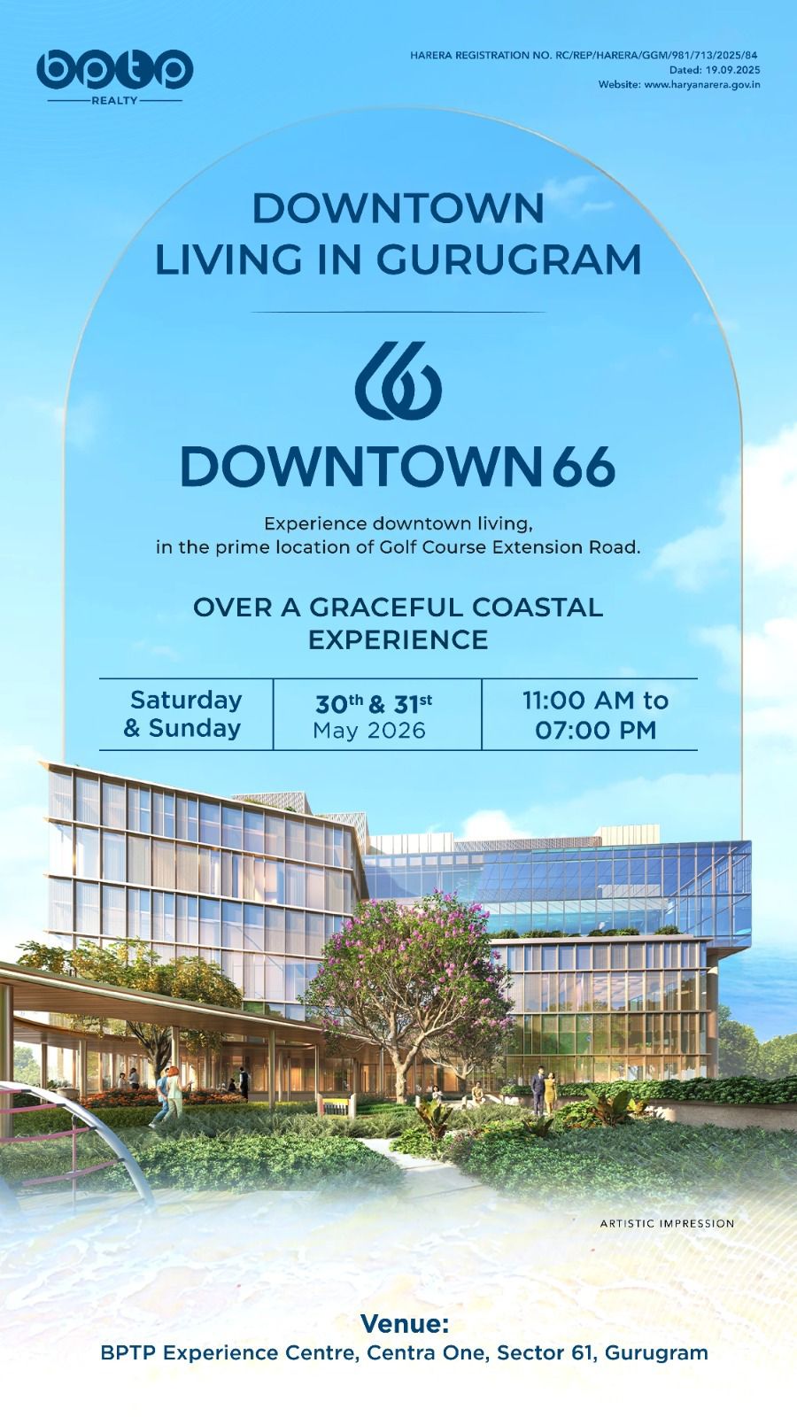 Discover Downtown Living at Downtown 66 || Join Us at Downtown 66 Event || Explore Downtown 66 in Gurugram Update