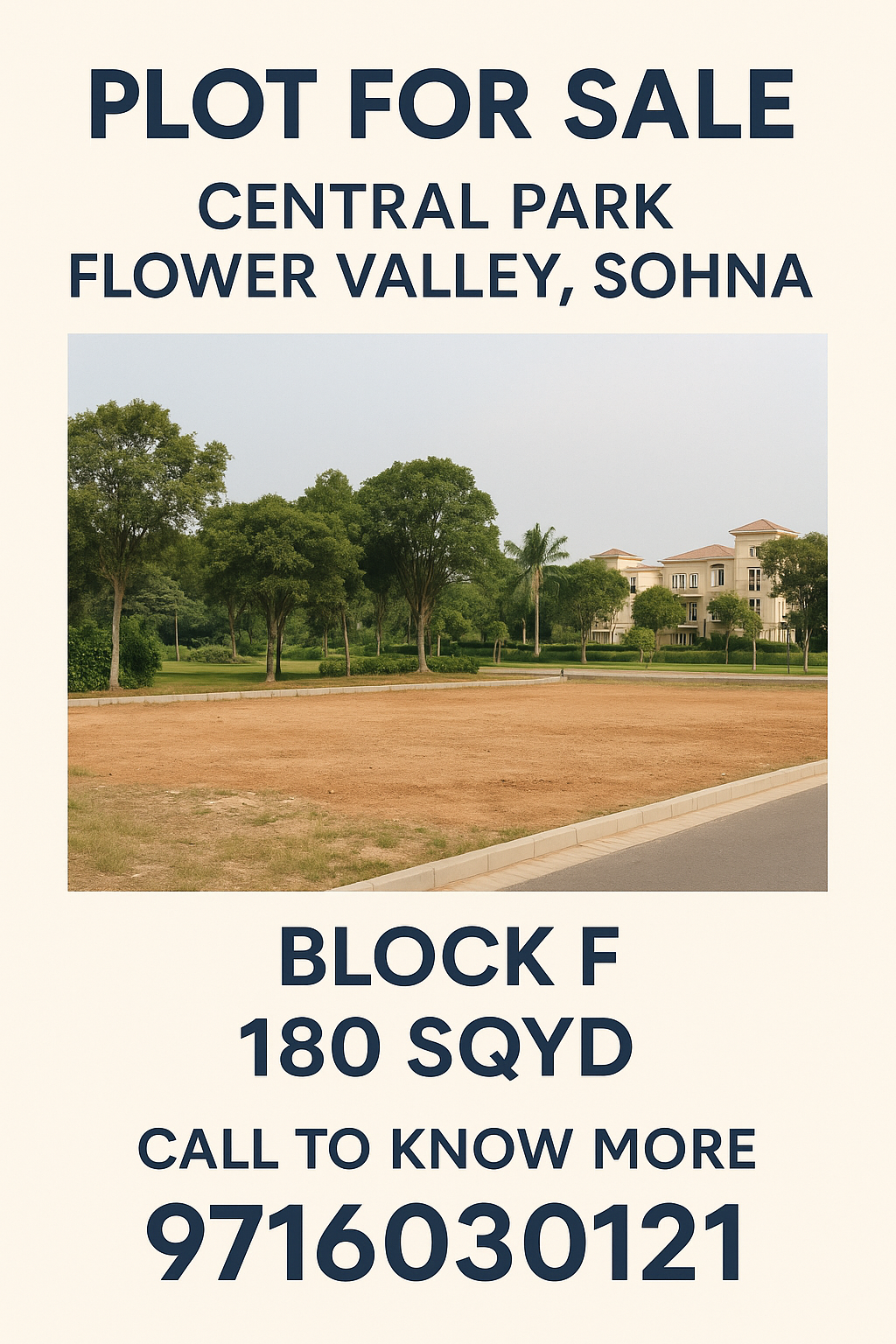 Exclusive Plot for Sale in Sohna || Secure Your Plot at Central Park Flower Valley || 180 Sqyd Plot in Block F Available Update