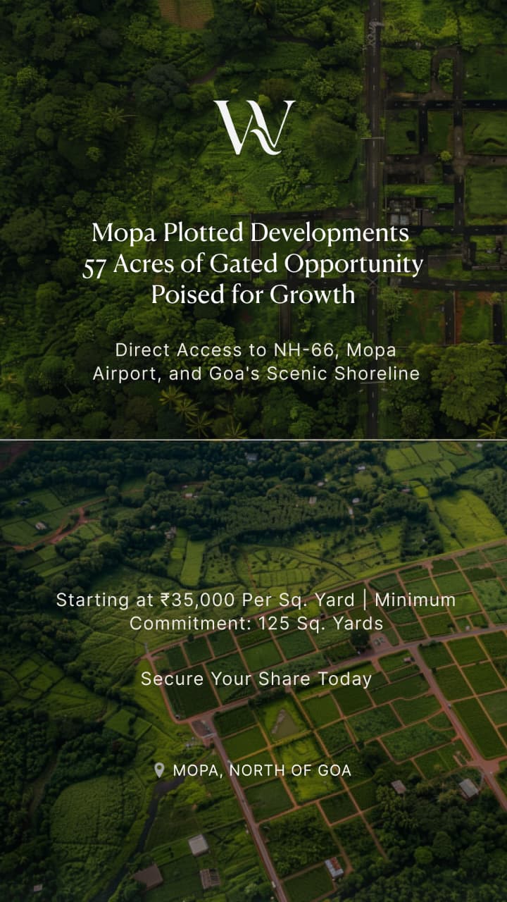 Discover Mopa Plotted Developments, Your Gateway to Goa's Scenic Shoreline. Update