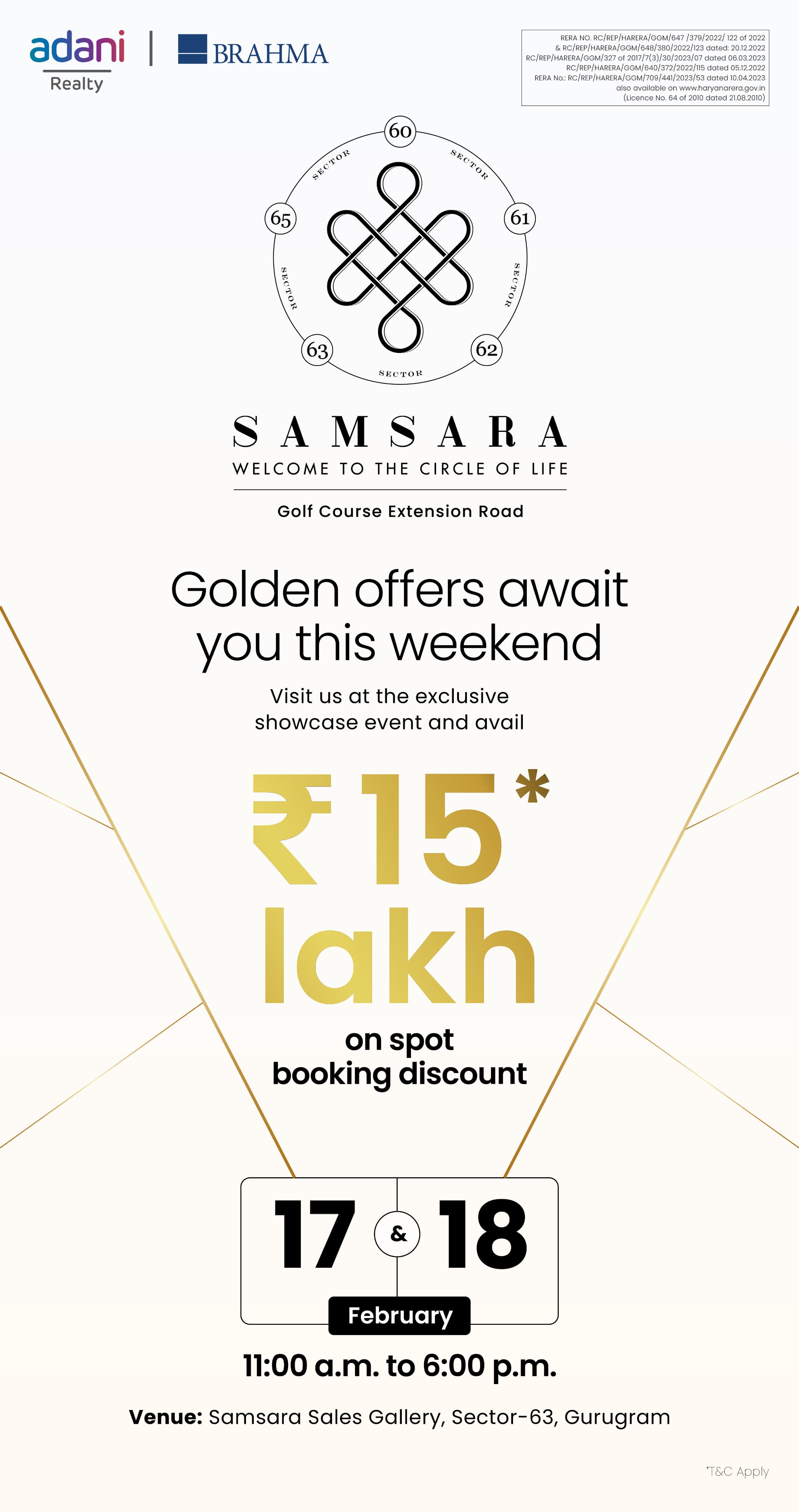 Adani and Brahma Present Samsara: Luxury Living in Gurugram Update