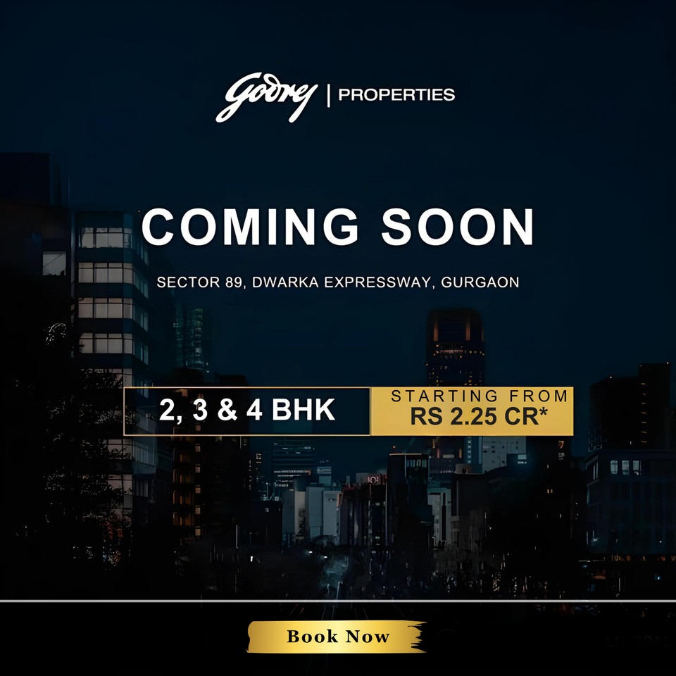 Godrej Properties Teases a Prestigious Development: Diverse Residences at Sector 89, Dwarka Expressway, Gurgaon Update