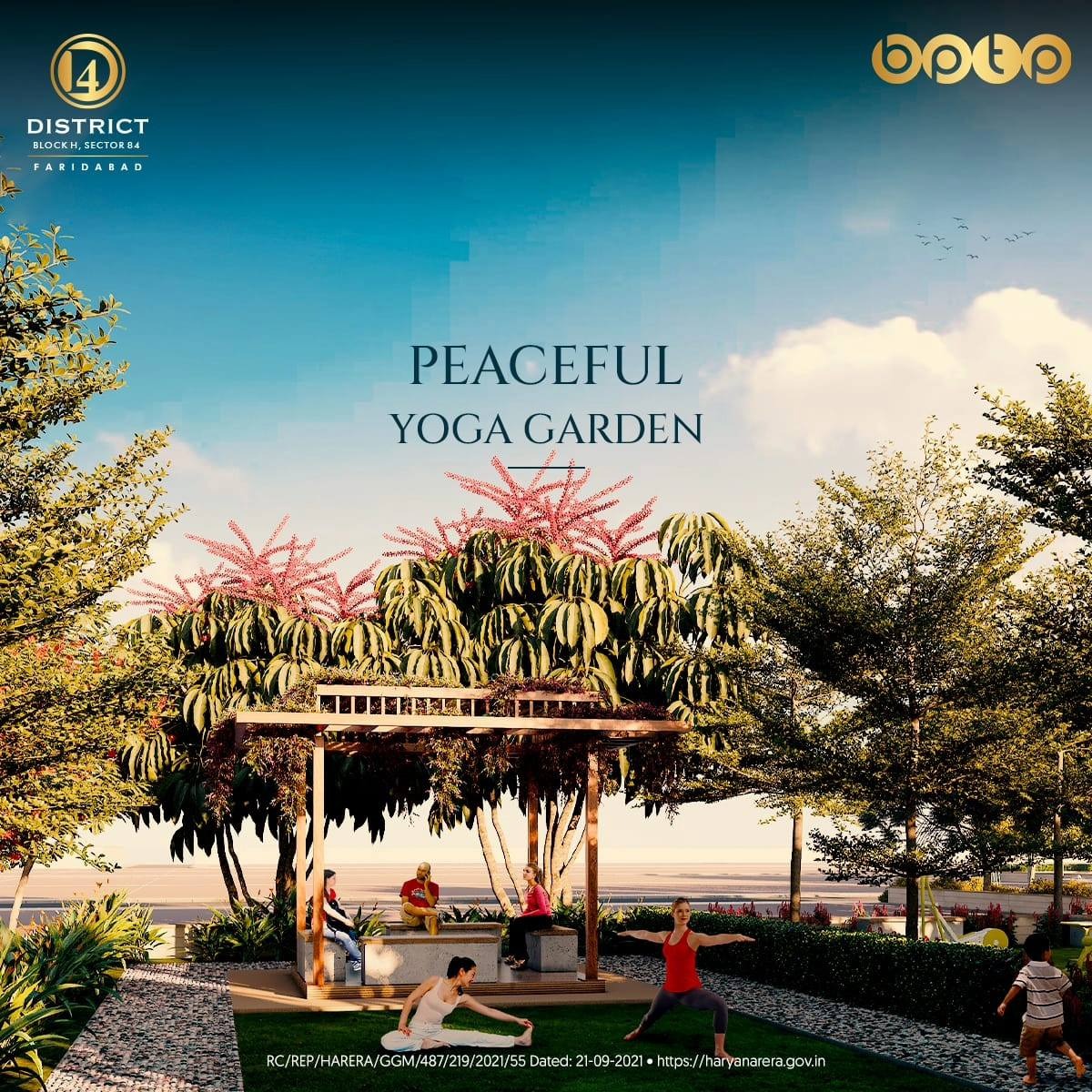Serenity and Wellness at District Block's Peaceful Yoga Garden in Faridabad Update