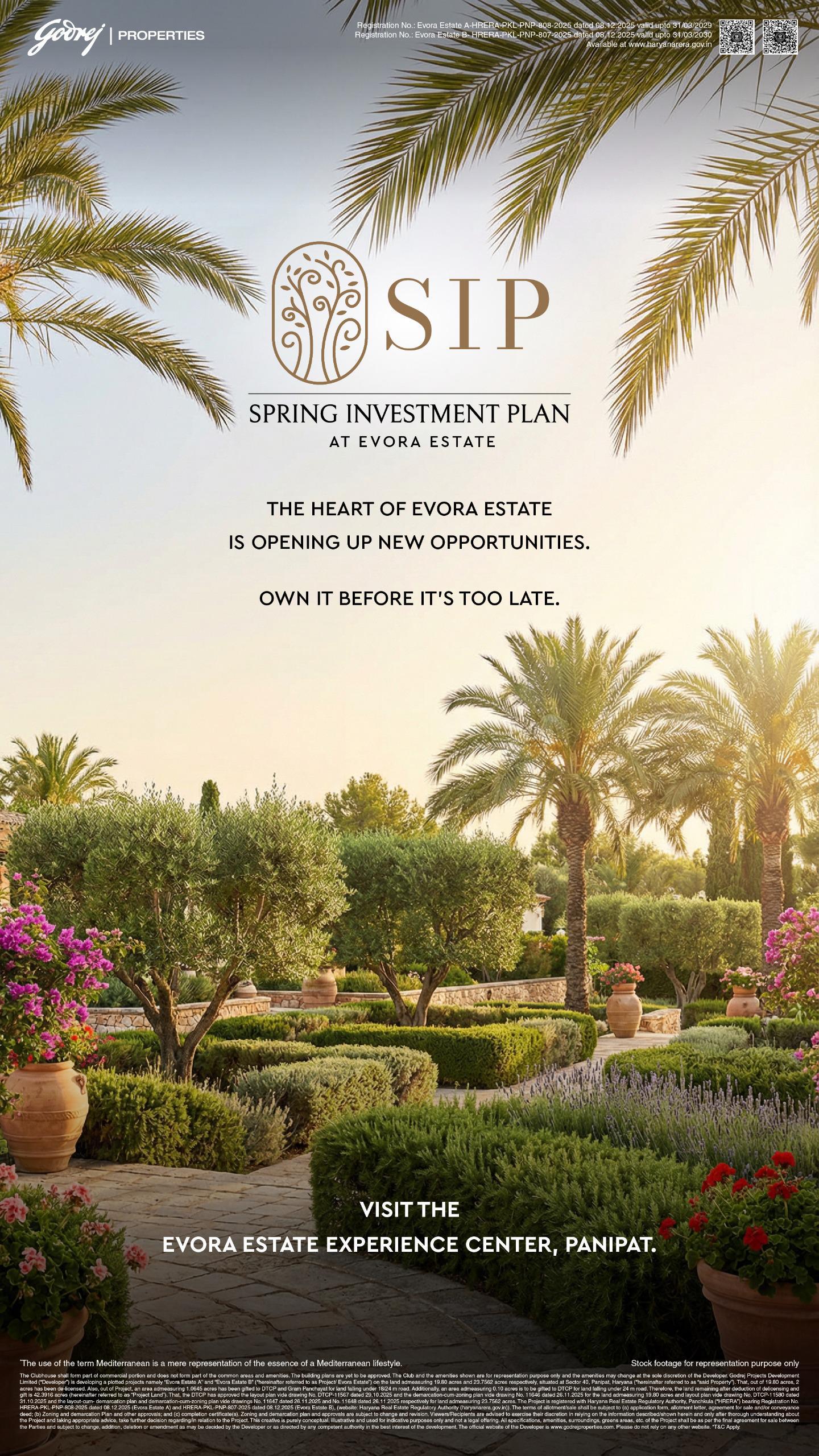 Discover SIP at Evora Estate! || Invest in Evora Estate Today! || Explore New Opportunities at Evora Estate! Update