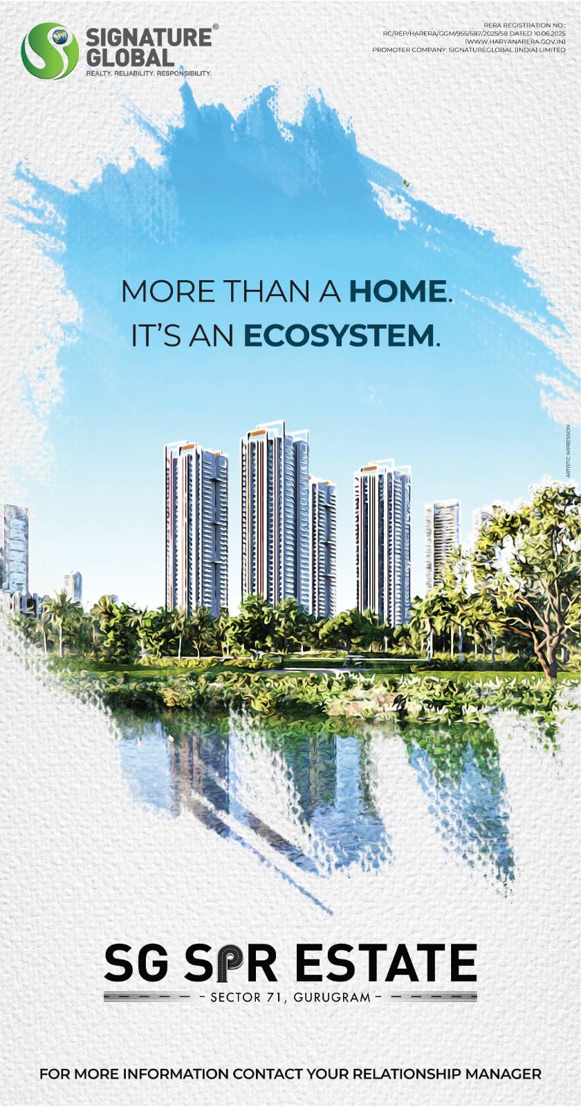 Discover SG SPR Estate: Nature Meets Modern Living in Gurugram! Update