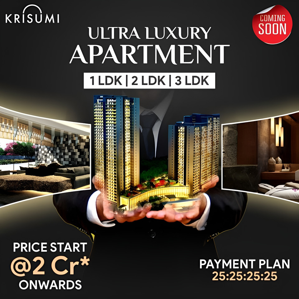 Krisumi Unveils Ultra Luxury Apartments: Redefining Opulence in 1 LDK to 3 LDK Homes Update