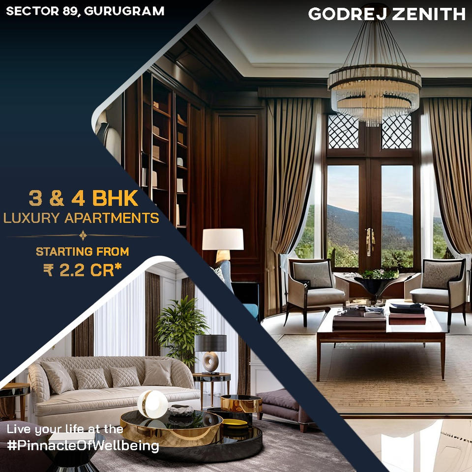 Godrej Zenith: The Summit of Luxury Living in Sector 89, Gurugram Update